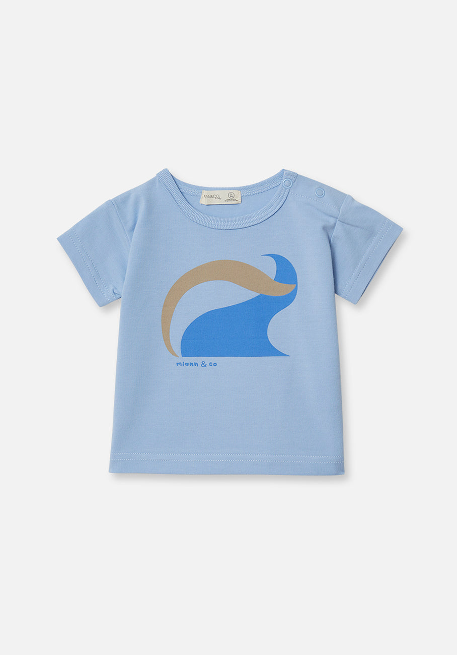 Miann & Co Kids - Boxy T-Shirt - Waves