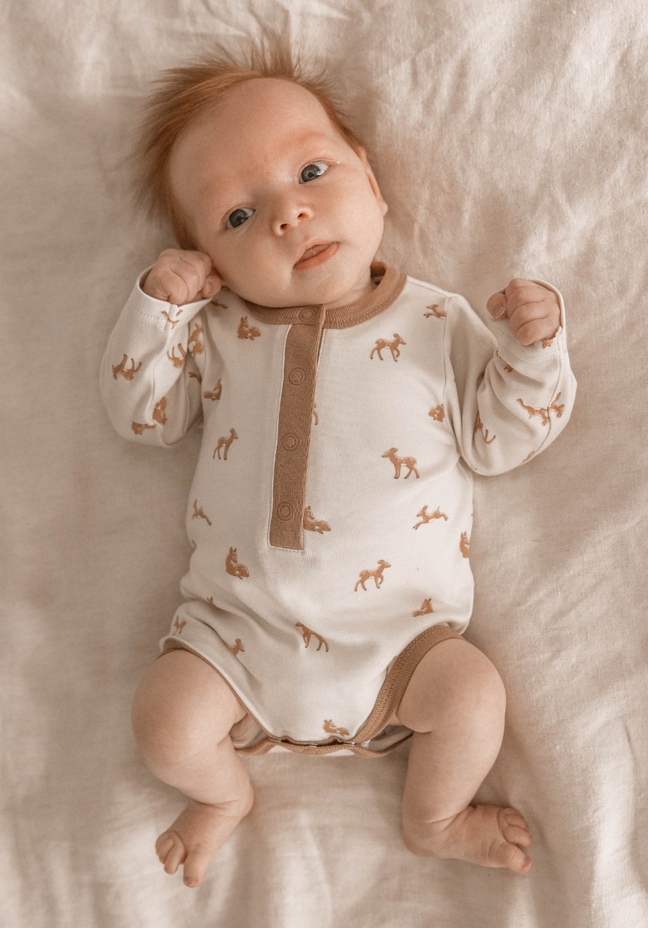 Baby christmas bodysuit hot sale