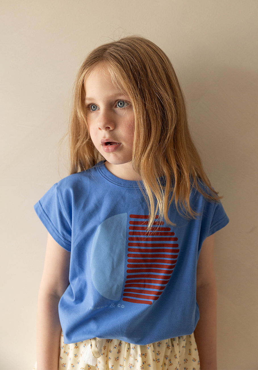Miann &amp; Co Kids - Boxy T-Shirt - Sun &amp; Moon