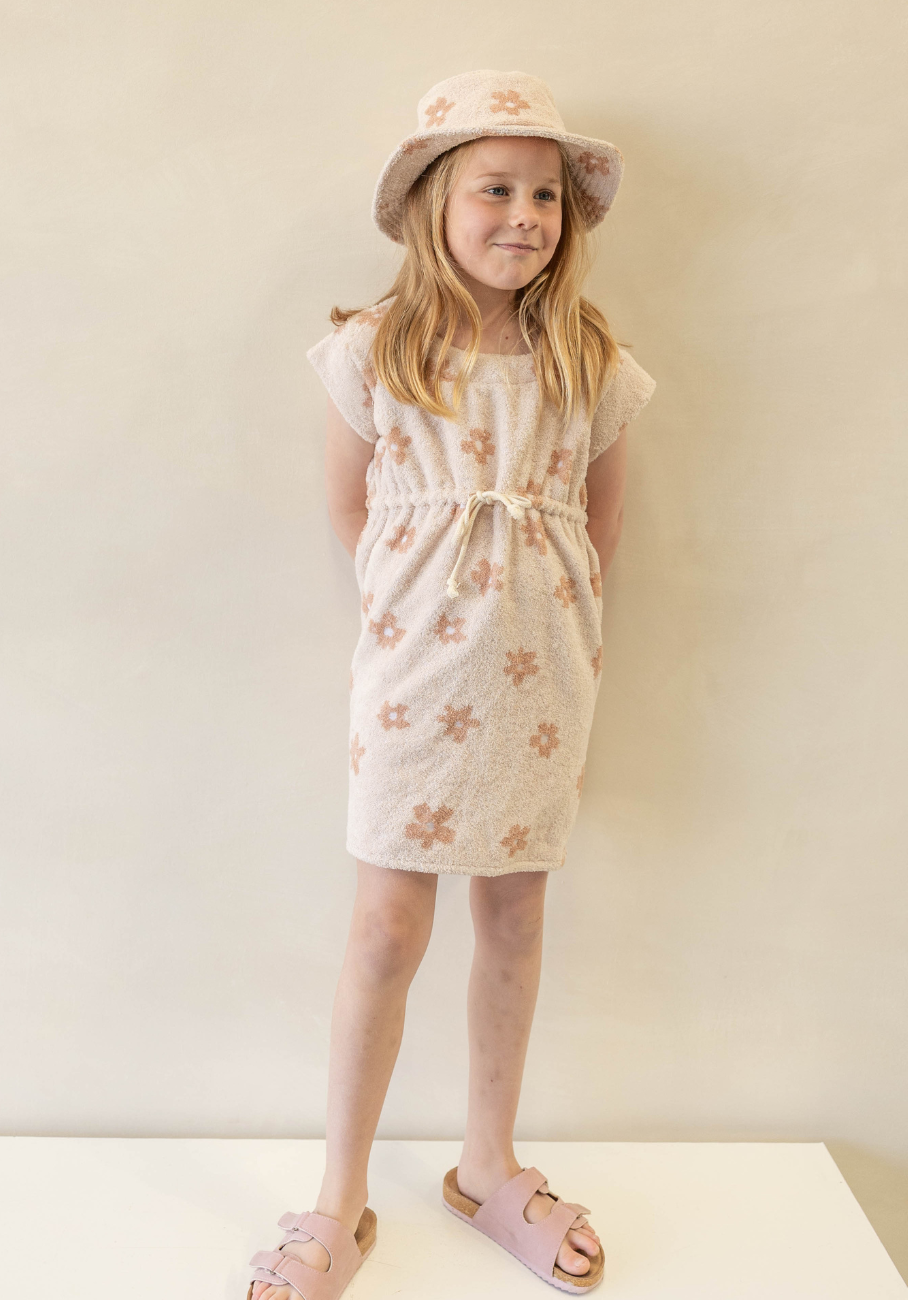 Childrens towelling dress hot sale