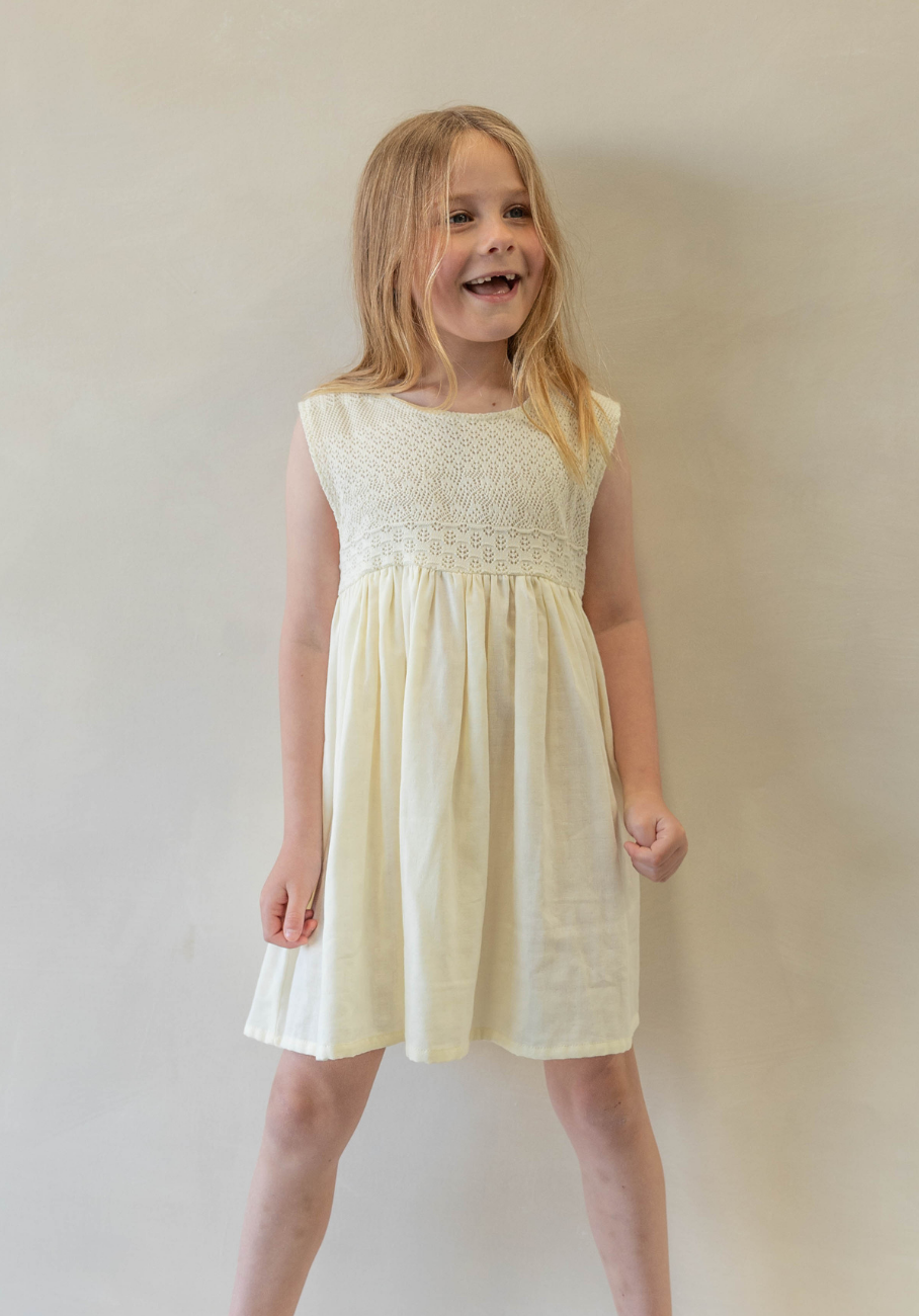 Crochet sales sleeveless dress