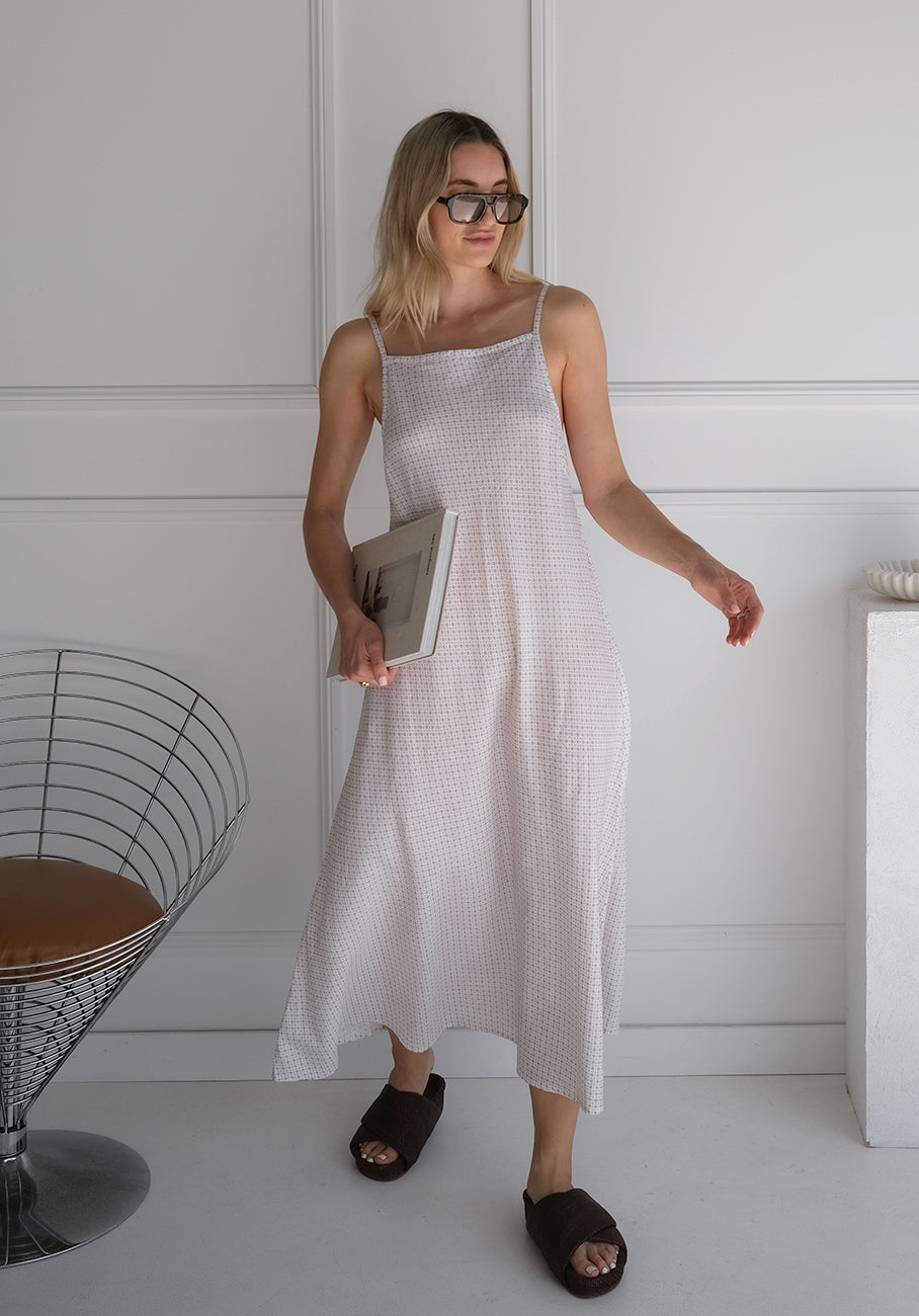 Miann &amp; Co Womens - Sadie Slip Dress - Geo Print