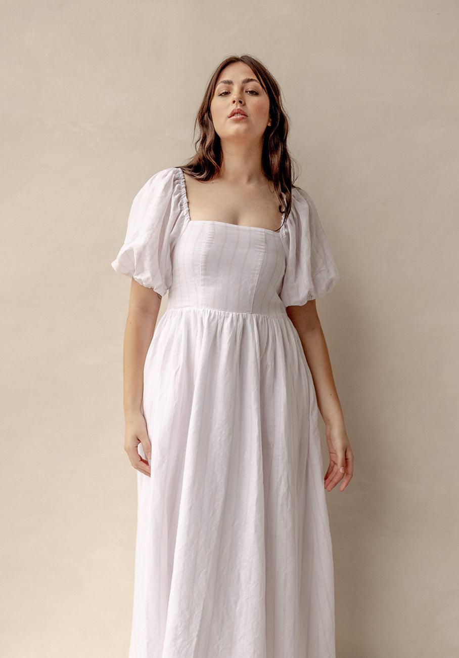 Miann &amp; Co Womens - Beth Maxi Dress - Candy Stripe