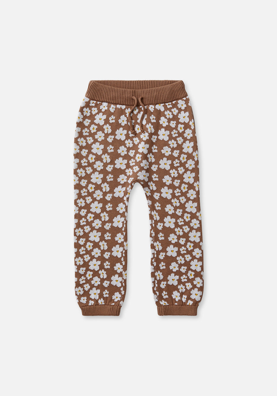 Miann &amp; Co Baby - Knitted Track Pant - Flora
