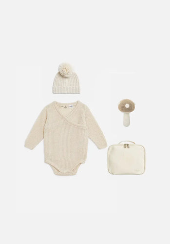 Gift Pack - Knit Wrap Bodysuit - Frost
