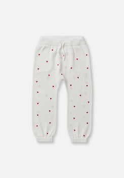Miann & Co Baby - Knitted Track Pant - Love Heart