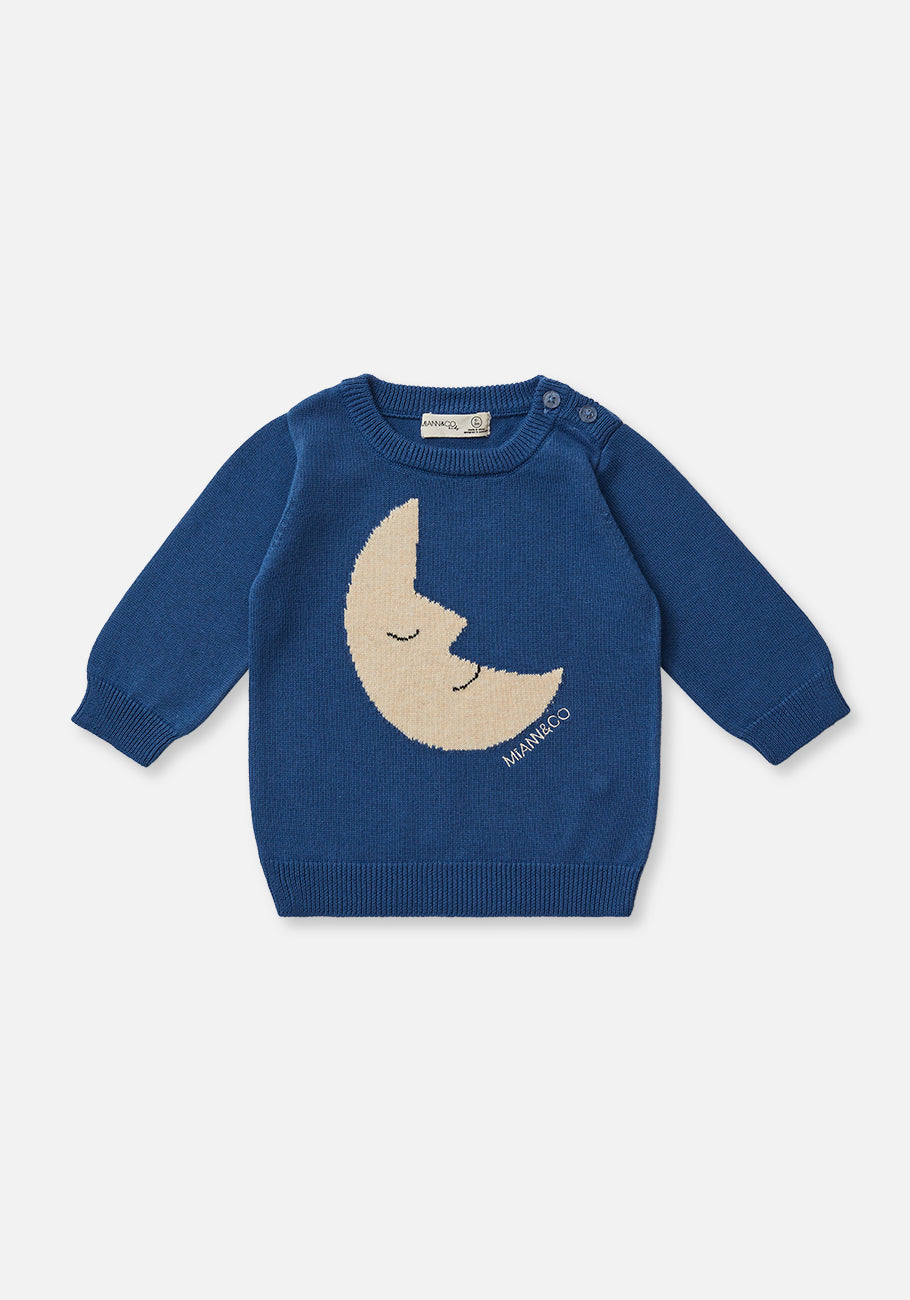 Miann &amp; Co Baby - Fine Knit Jumper - Me, You &amp; The Moon