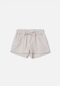 Miann & Co Kids - Elastic Waist Shorts - Geo Print