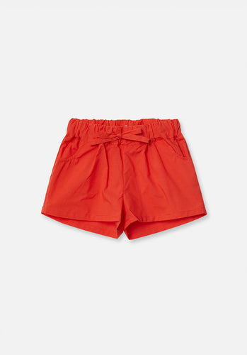 Miann & Co Kids - Elastic Waist Shorts - Tomato