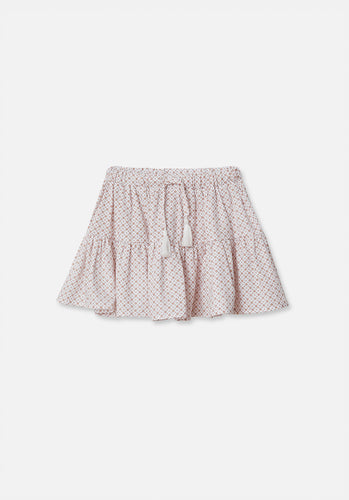Miann & Co Baby - Woven Frill Skirt - Geo Print