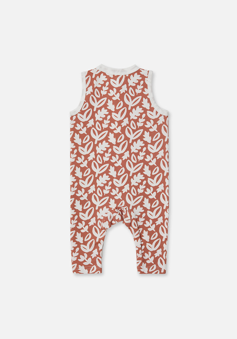 Miann &amp; Co Baby - Sleeveless Suit - Natural Floral