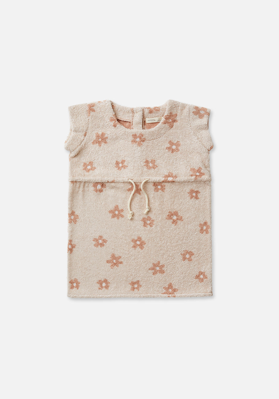 Miann &amp; Co Baby - Terry Towelling Dress - Daisy Chain