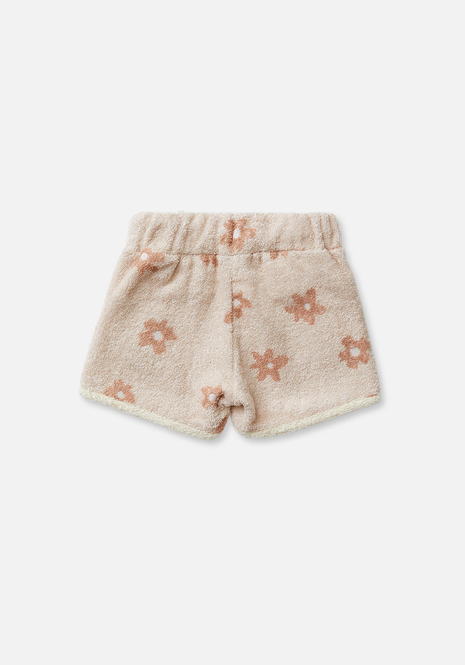 Miann &amp; Co Baby - Terry Towelling Shorts - Daisy Chain