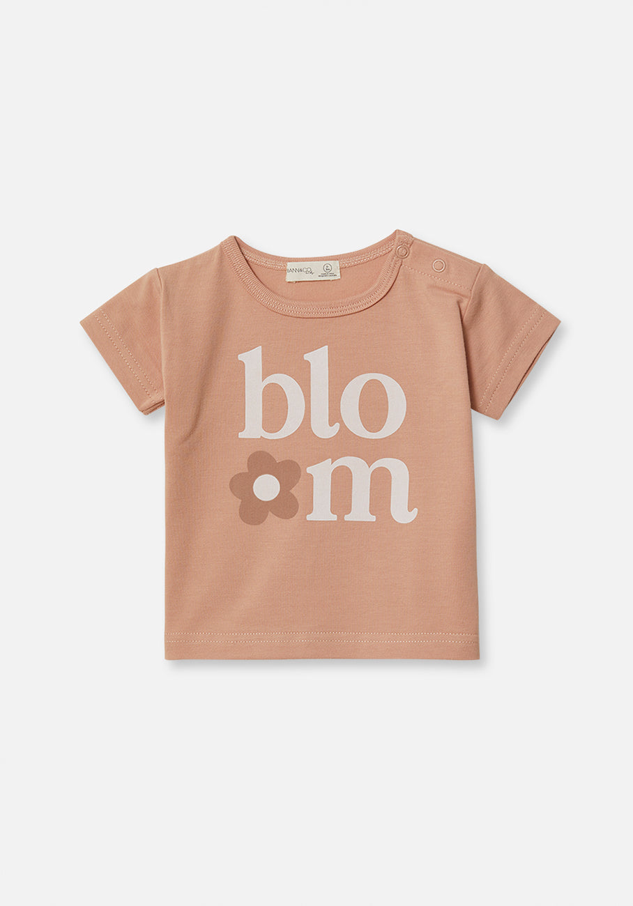 Miann &amp; Co Baby - Boxy T-Shirt - Bloom