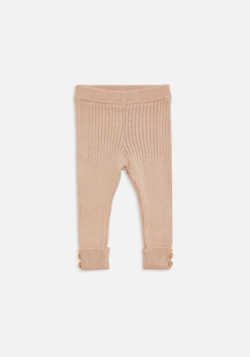 Miann & Co Baby - Texture Rib Legging - Pink Tint
