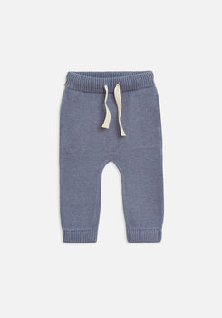 Miann & Co Kids - Knitted Track Pants - Cornflower