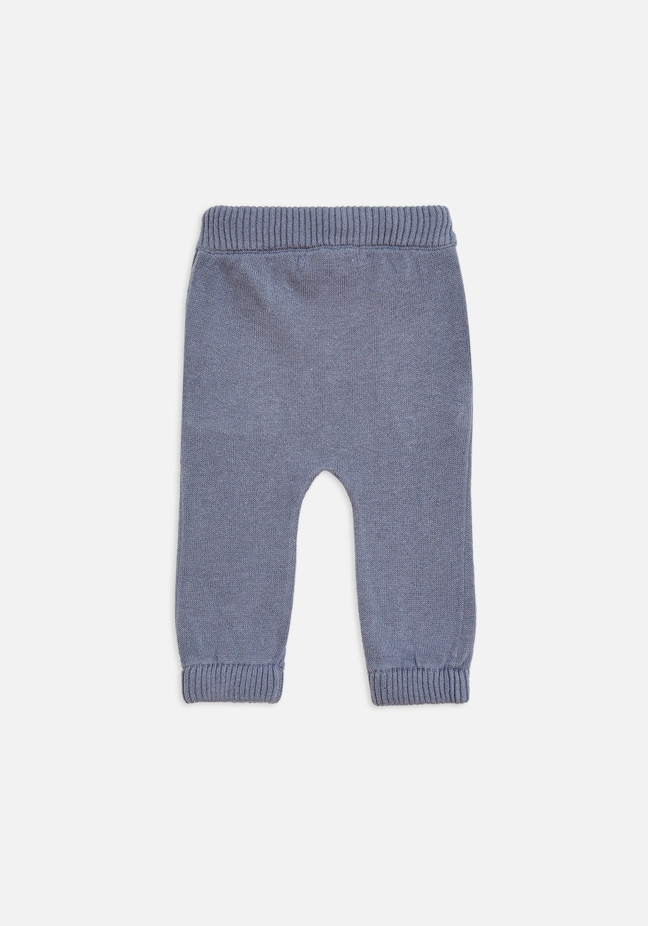 Miann &amp; Co Kids - Knitted Track Pants - Cornflower