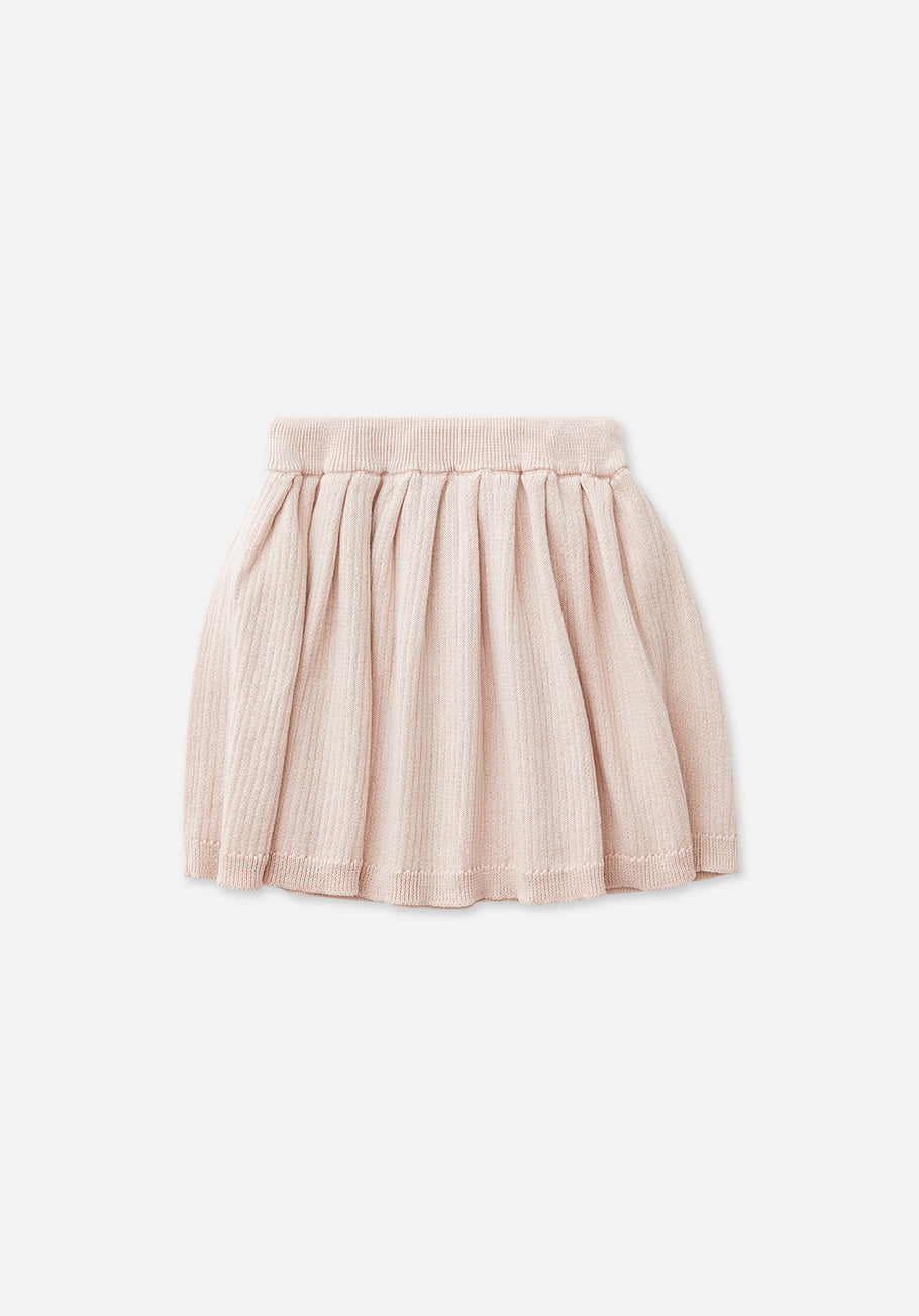 Miann &amp; Co Baby - Texture Rib Skirt - Ballet Pink