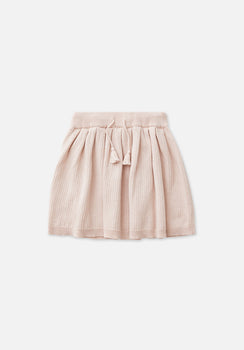 Miann & Co Baby - Texture Rib Skirt - Ballet Pink