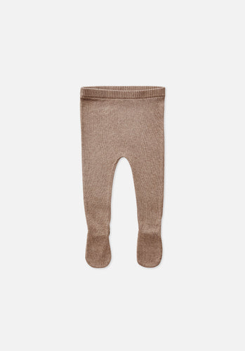 Miann & Co Baby - Knitted Footed Legging - Taupe