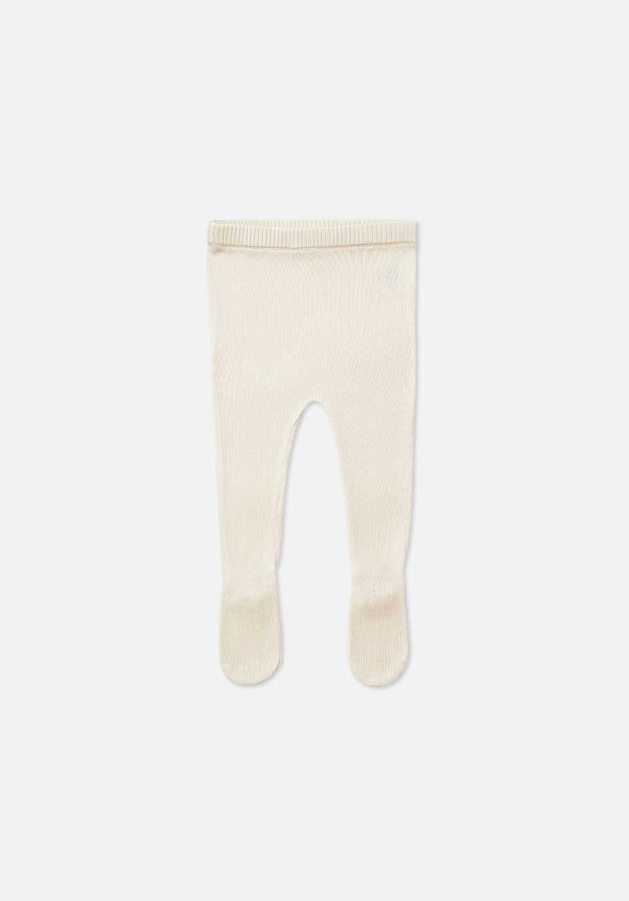 Miann &amp; Co Baby - Knitted Footed Legging - Frost