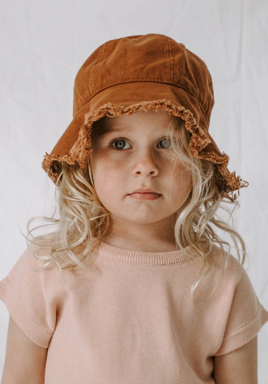 Miann & Co Kids - Bucket Hat - Rustic Brown