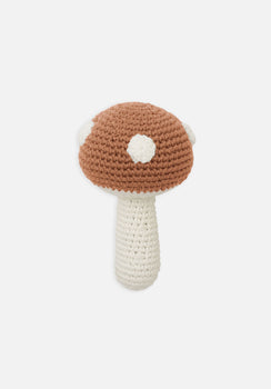 Miann & Co Hand Rattle - Blush Mushroom